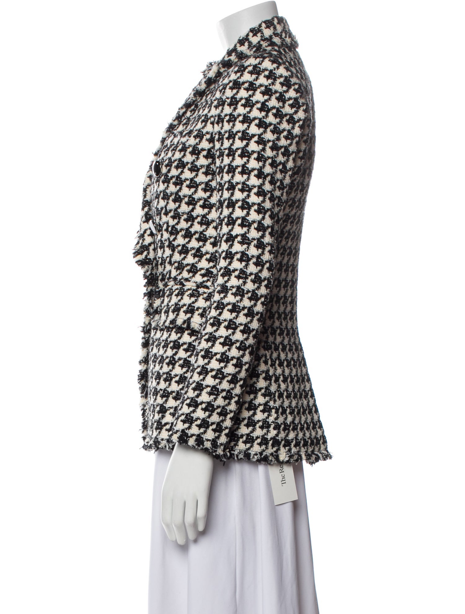 Veronica Beard Plaid Print Blazer