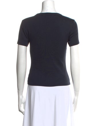 Veronica Beard Crew Neck Short Sleeve T-Shirt