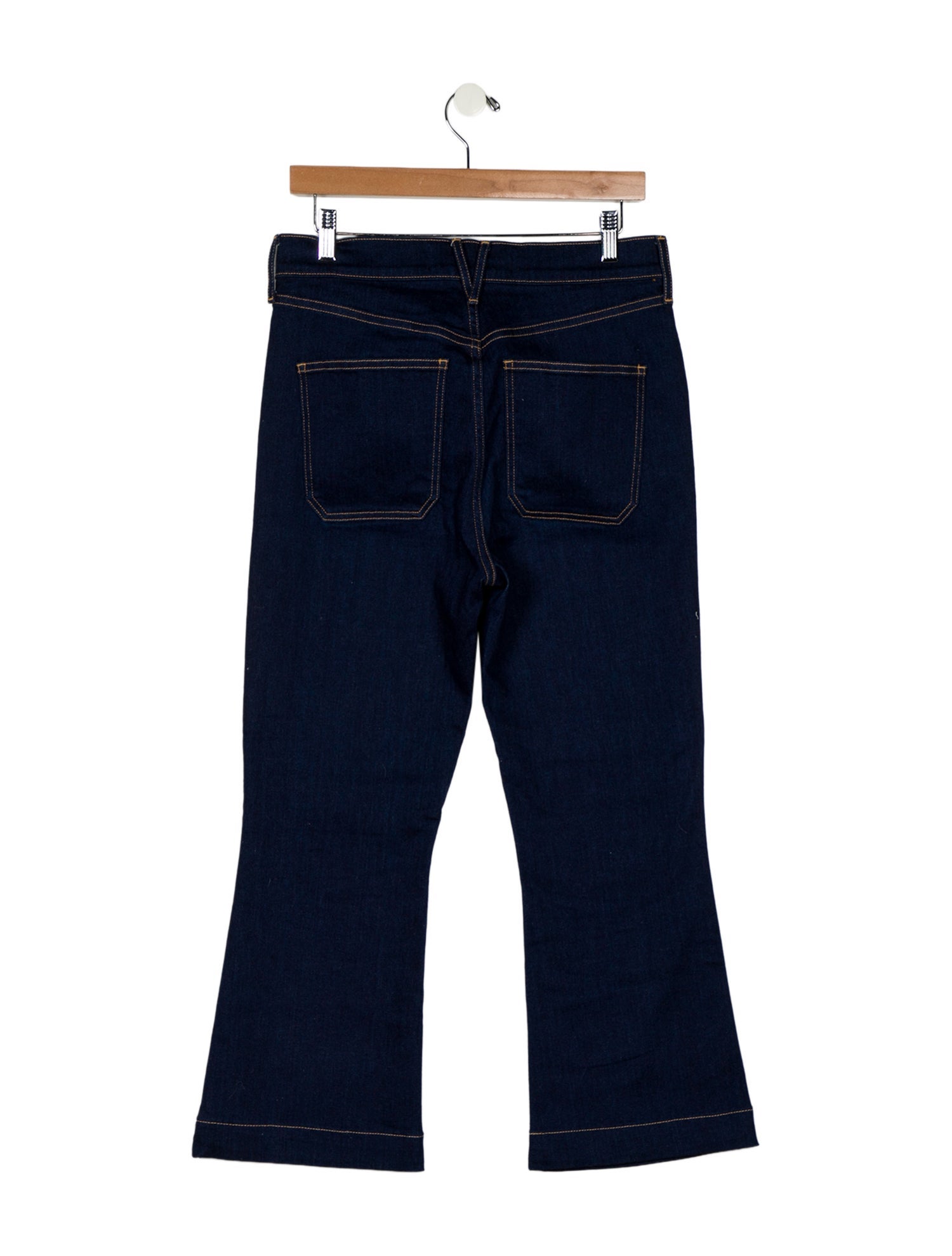 Veronica Beard High-Rise Wide Leg Jeans