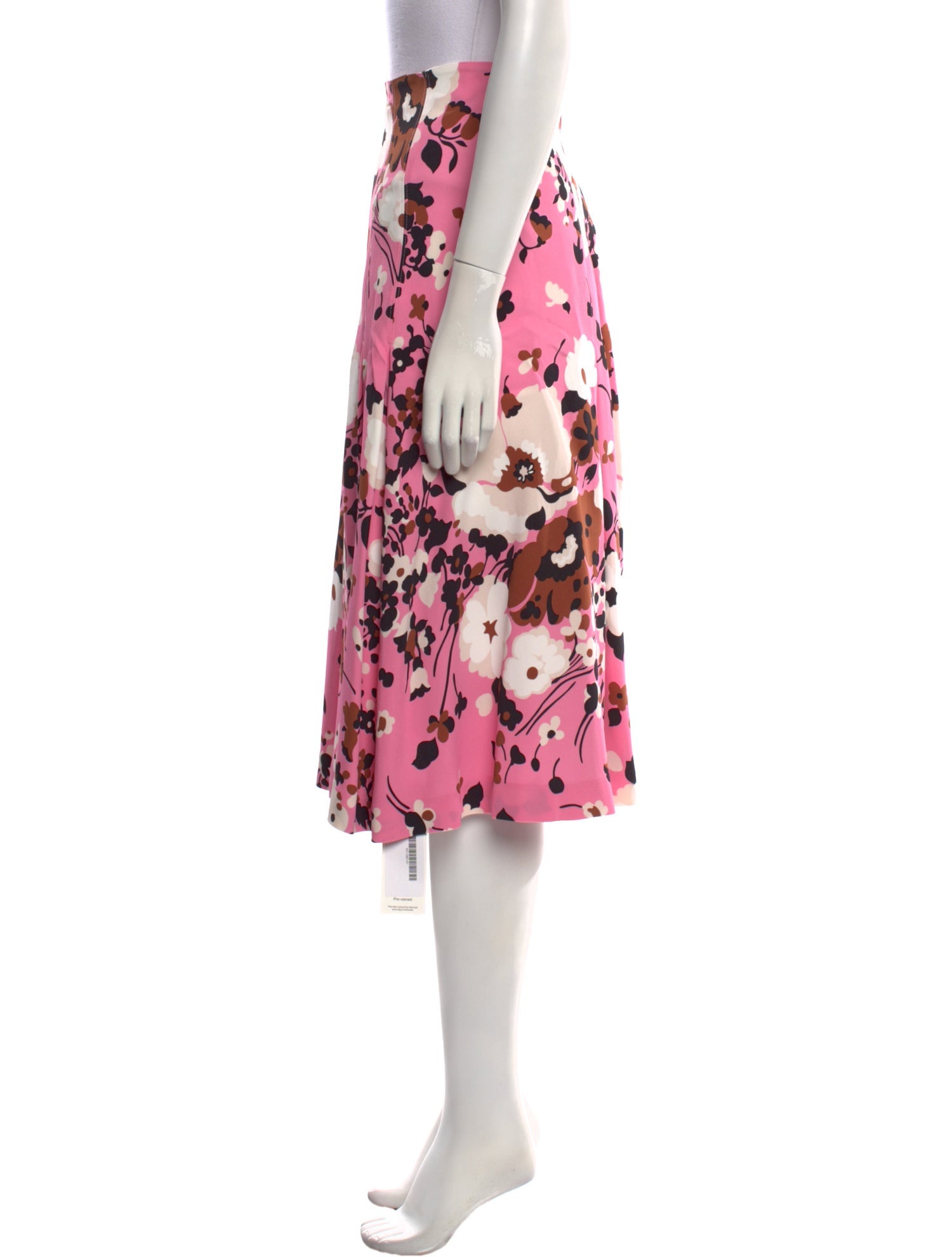 Veronica Beard Floral Print Knee-Length Skirt w/ Tags