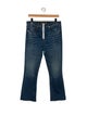 Veronica Beard High-Rise Straight Leg Jeans