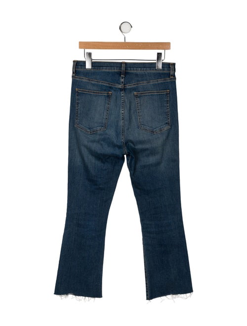 Veronica Beard High-Rise Straight Leg Jeans