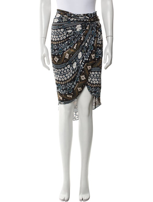 Veronica Beard Silk Knee-Length Skirt