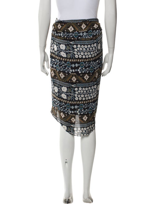 Veronica Beard Silk Knee-Length Skirt