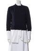 Veronica Beard Merino Wool Crew Neck Sweater