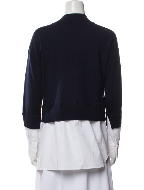 Veronica Beard Merino Wool Crew Neck Sweater