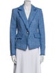 Veronica Beard Tweed Pattern Blazer