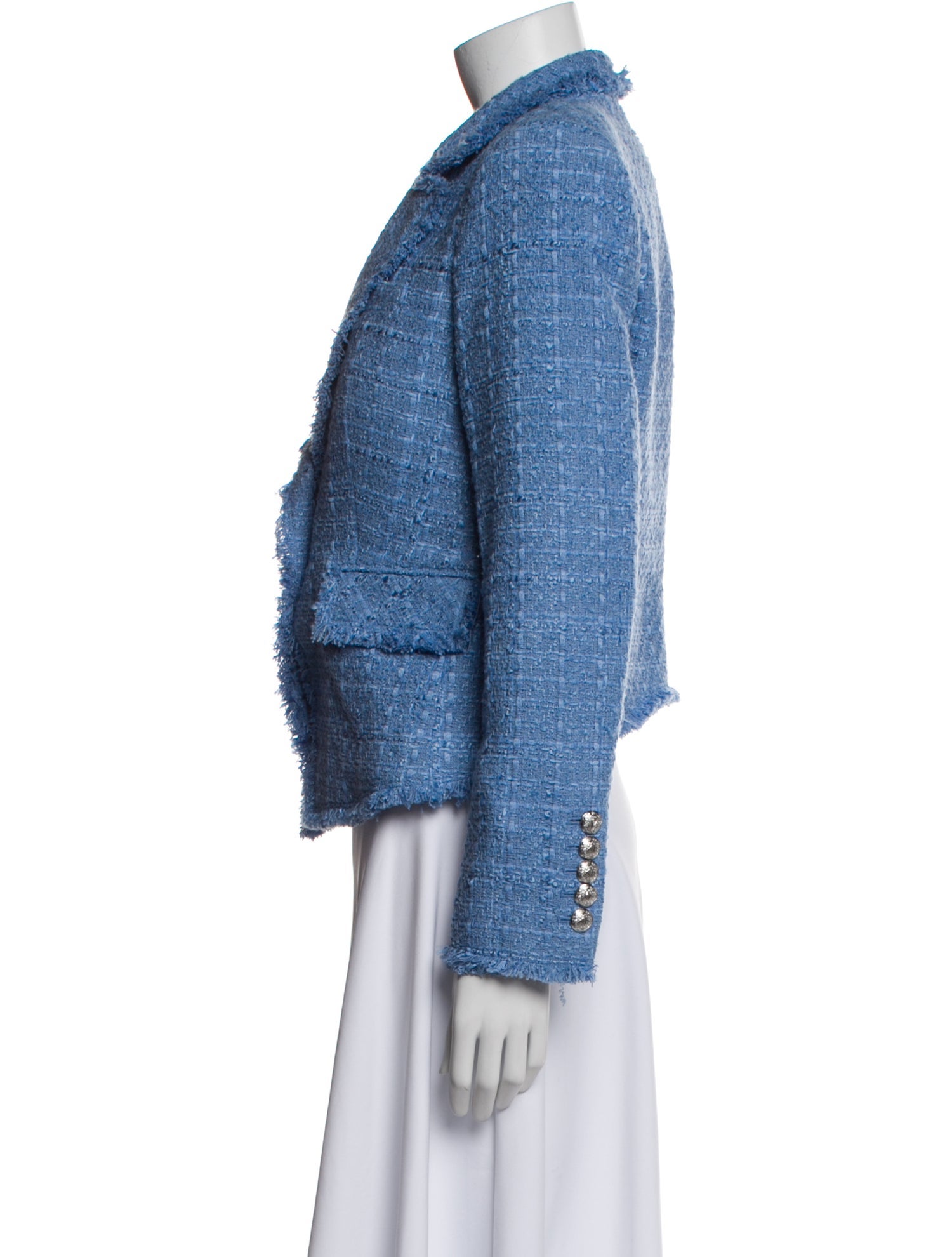 Veronica Beard Tweed Pattern Blazer