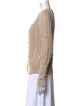 Veronica Beard Linen Scoop Neck Sweater