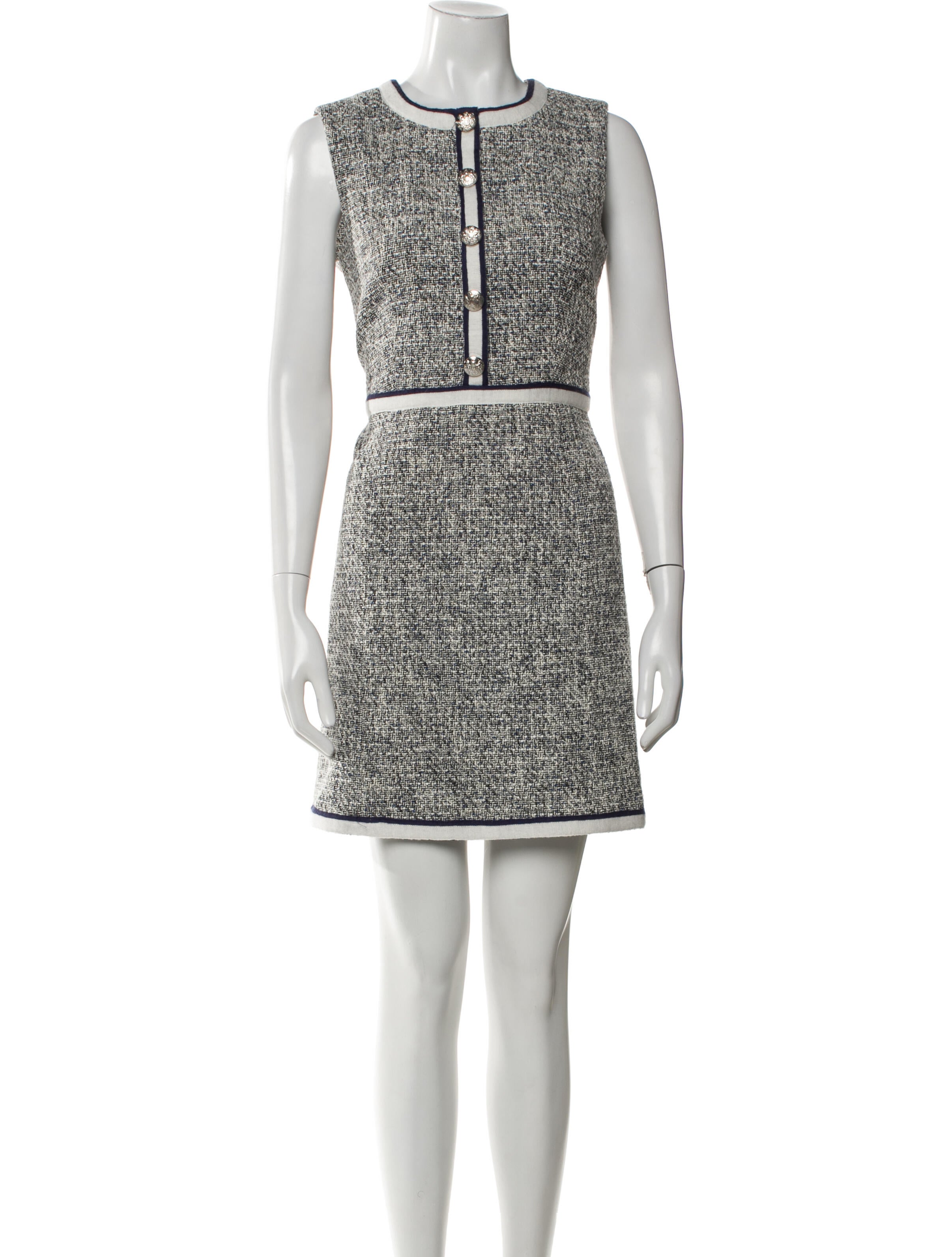 Veronica Beard Printed Mini Dress