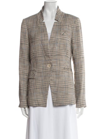 Veronica Beard Tweed Pattern Blazer