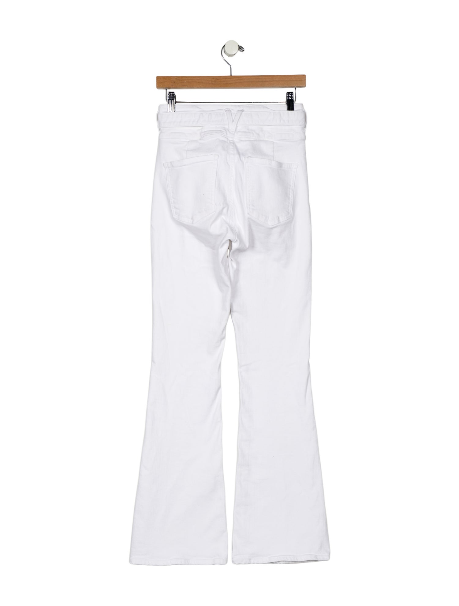 Veronica Beard High-Rise Wide Leg Jeans