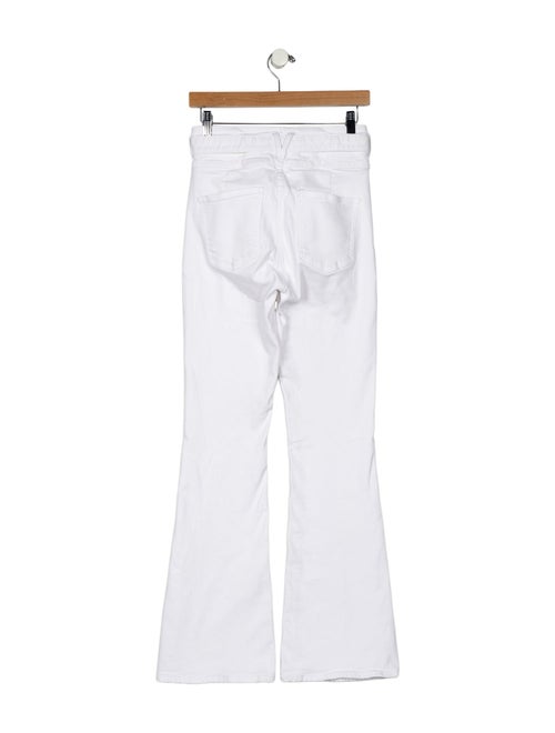 Veronica Beard High-Rise Wide Leg Jeans