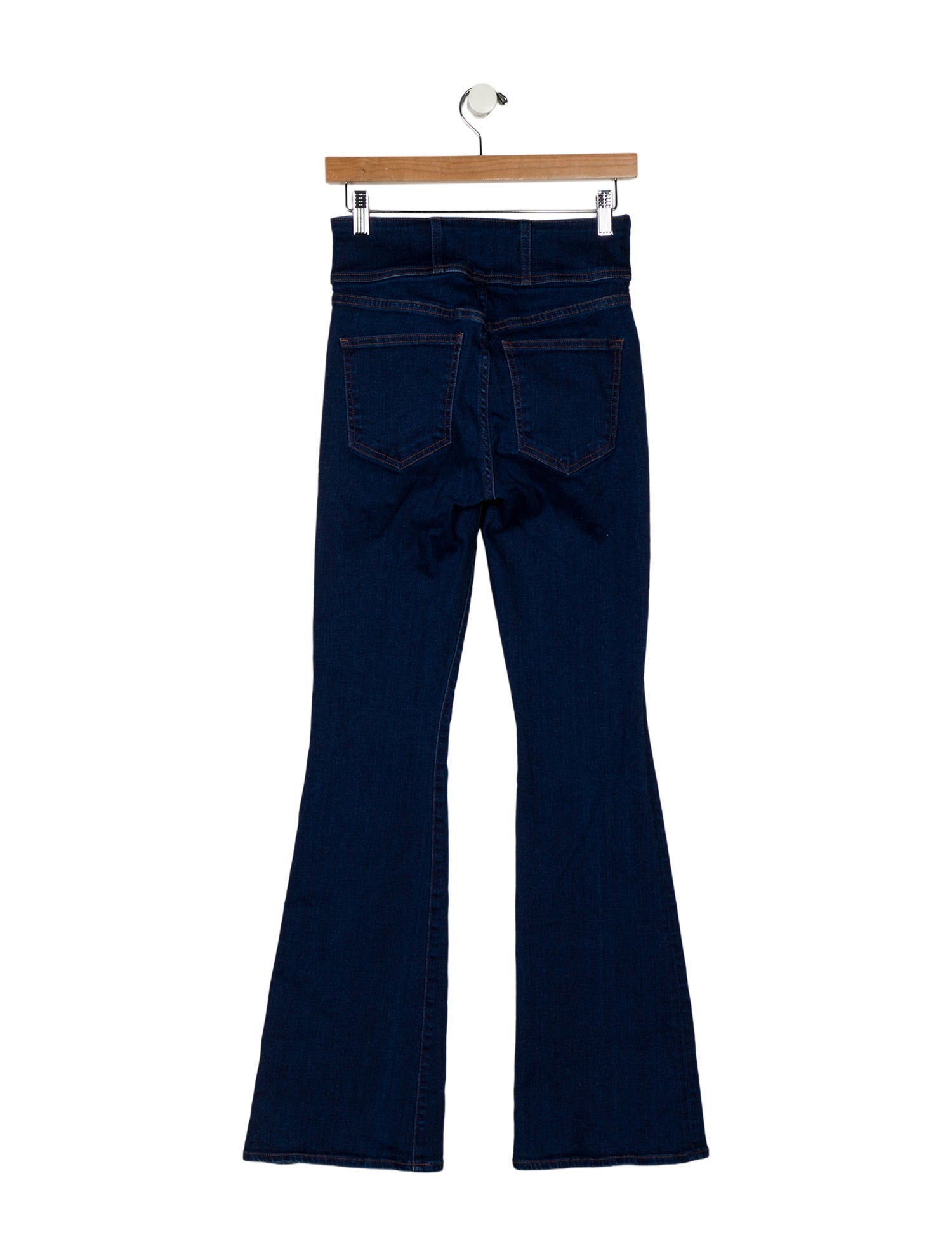 Veronica Beard High-Rise Wide Leg Jeans