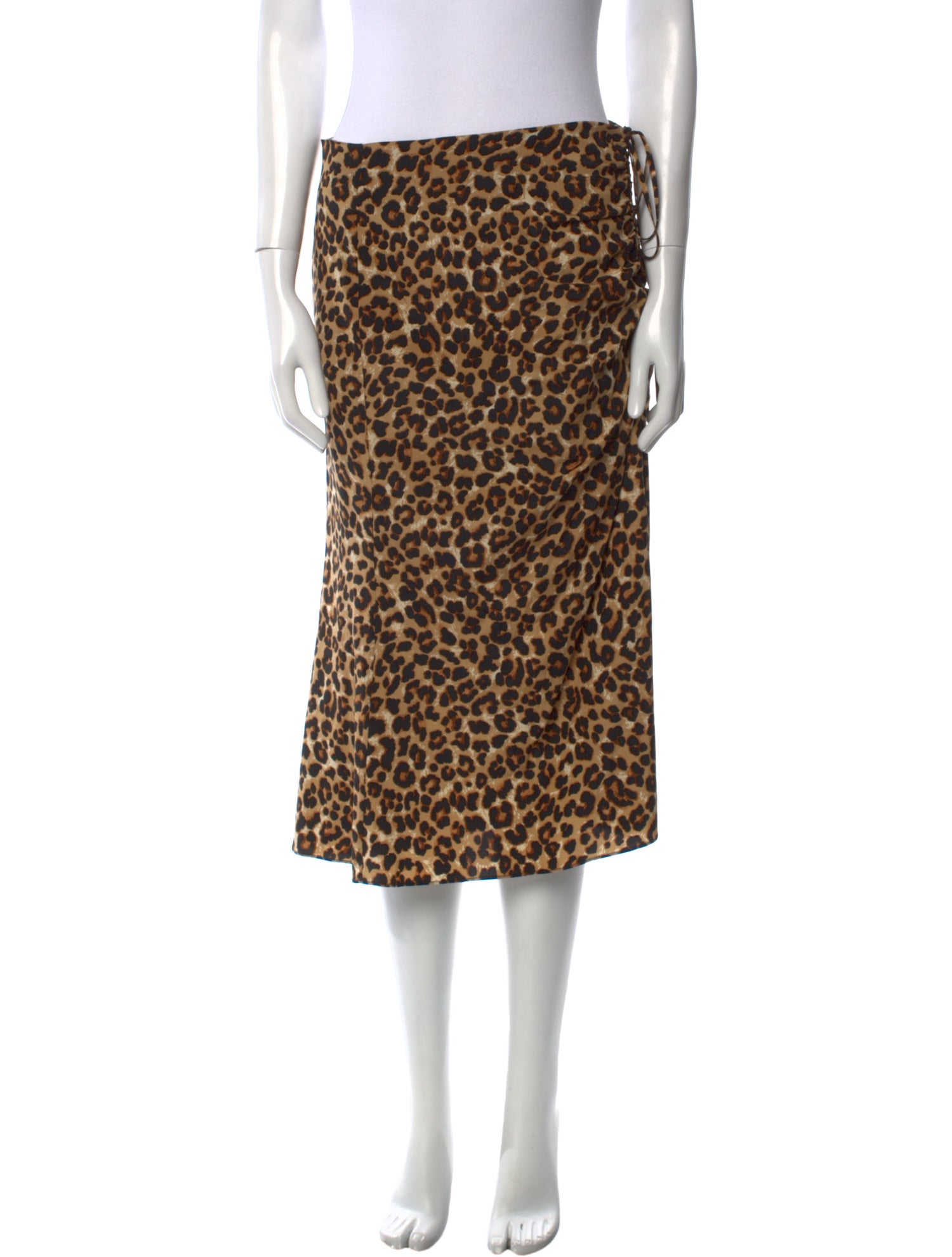 Veronica Beard Silk Knee-Length Skirt