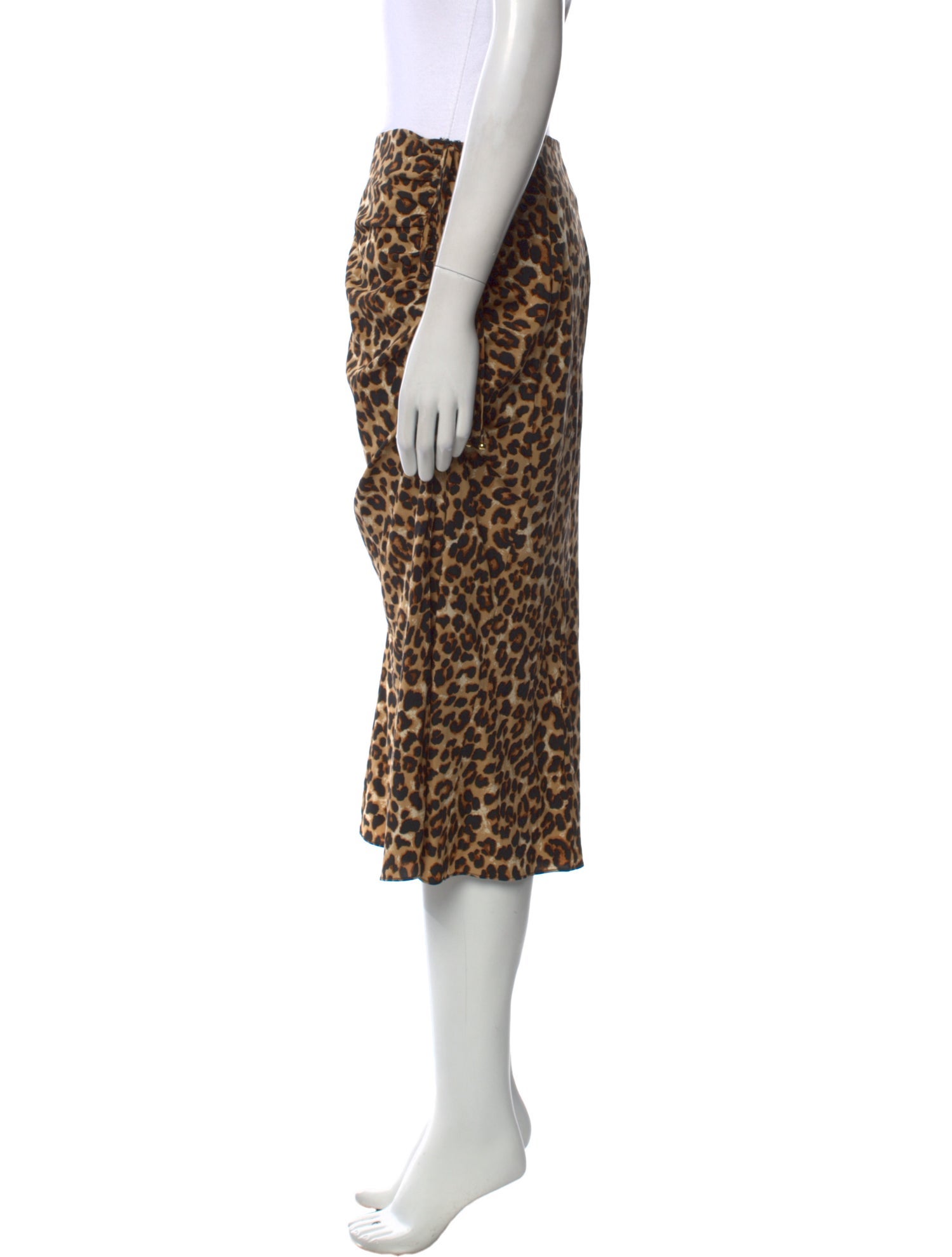 Veronica Beard Silk Knee-Length Skirt