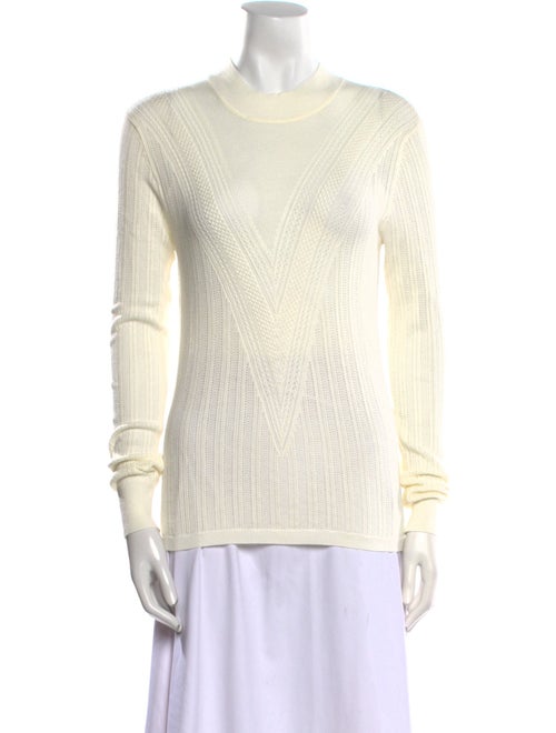 Veronica Beard Crew Neck Long Sleeve Sweatshirt