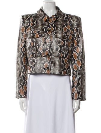 Veronica Beard Animal Print Blazer
