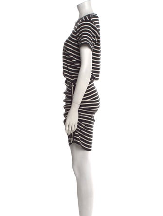 Veronica Beard Striped Knee-Length Dress