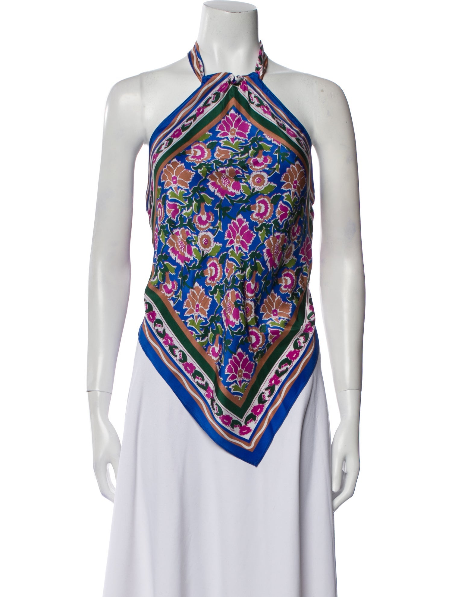 Veronica Beard Silk Printed Blouse