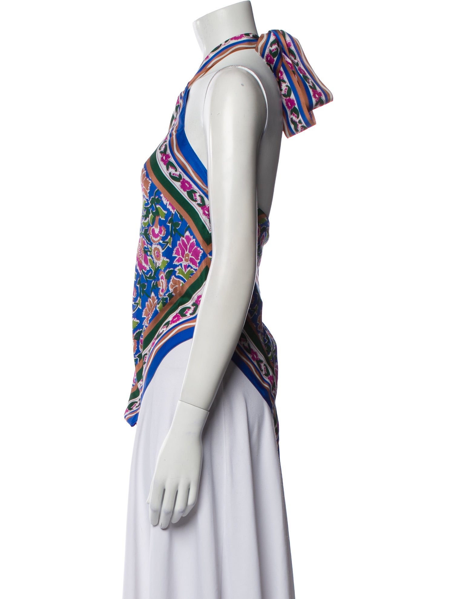 Veronica Beard Silk Printed Blouse