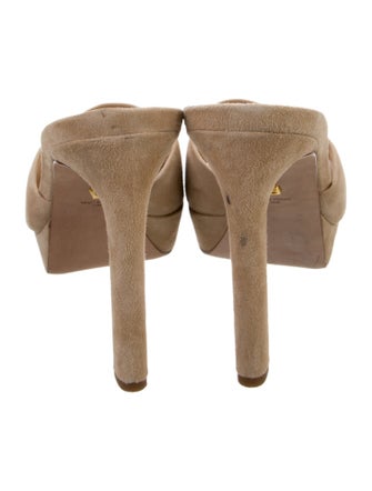 Veronica Beard Suede Slides