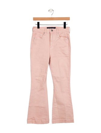 Veronica Beard Mid-Rise Wide Leg Jeans