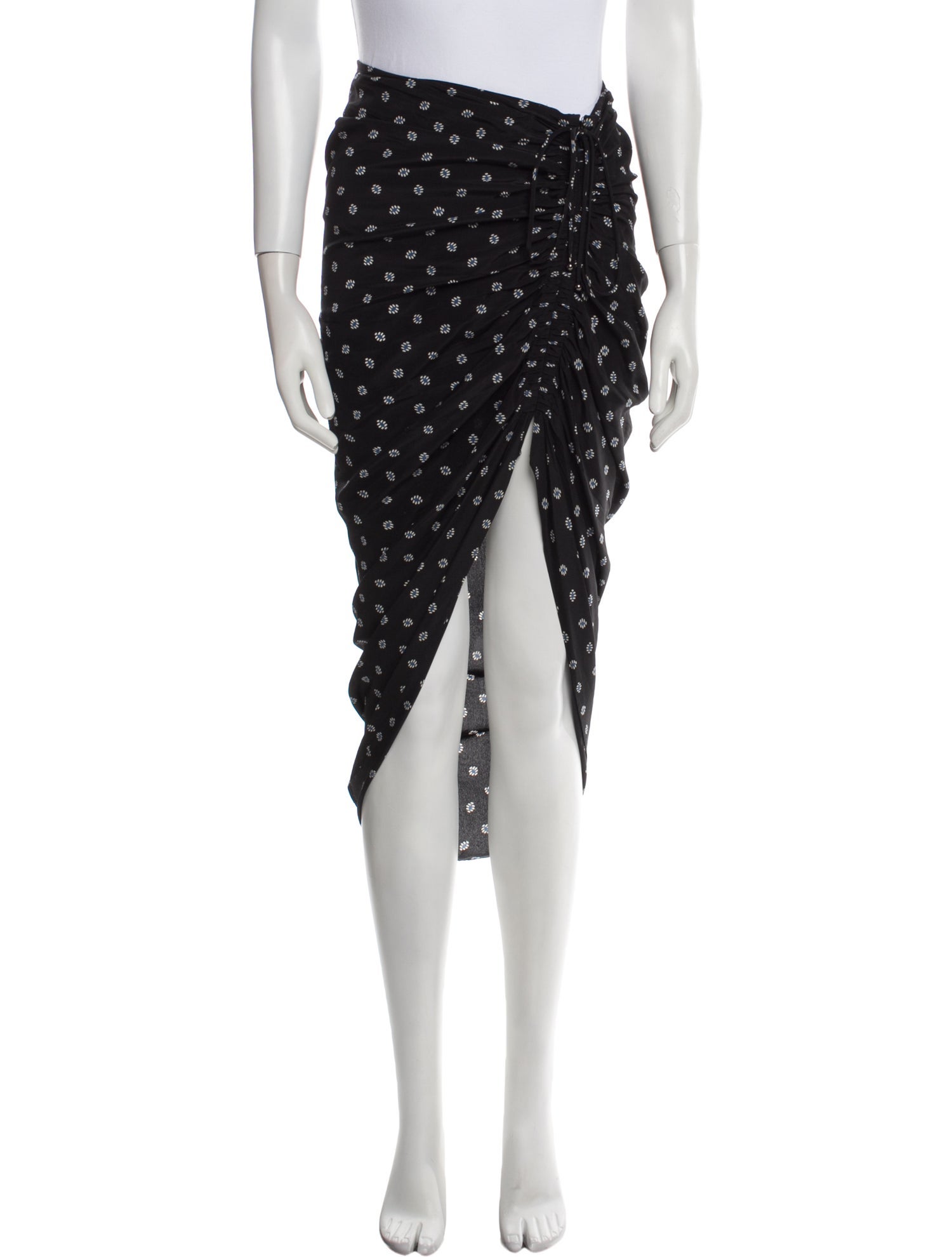 Veronica Beard Silk Midi Length Skirt