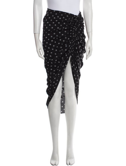 Veronica Beard Silk Midi Length Skirt