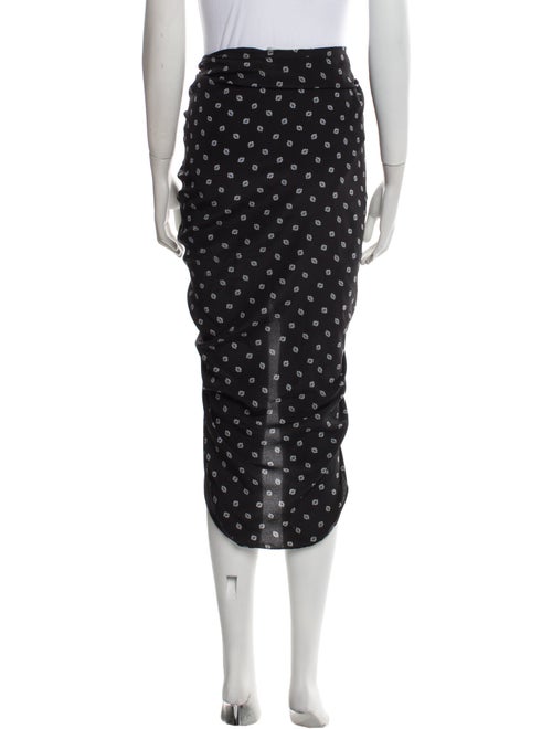 Veronica Beard Silk Midi Length Skirt