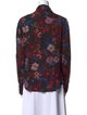 Veronica Beard Silk Floral Print Blouse
