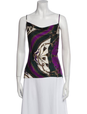 Veronica Beard Silk Printed Top