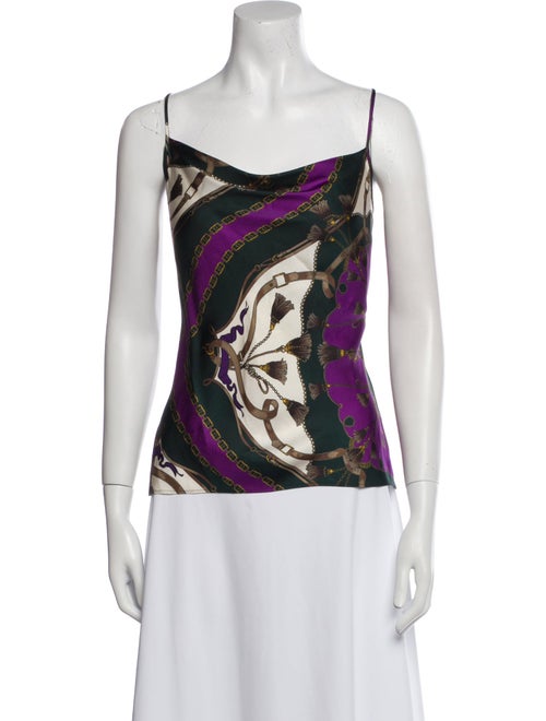 Veronica Beard Silk Printed Top