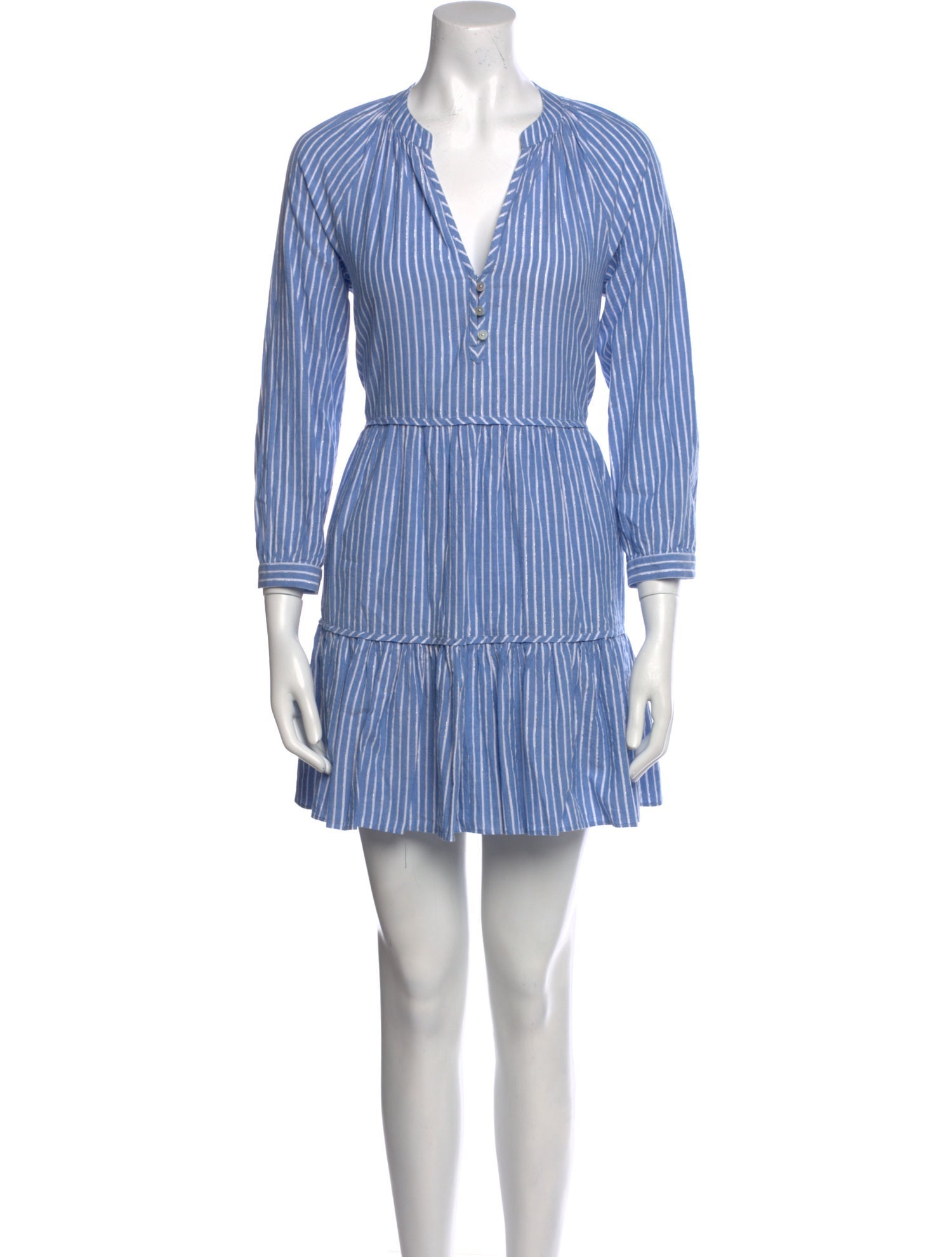 Veronica Beard Striped Mini Dress