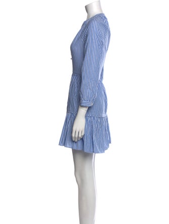 Veronica Beard Striped Mini Dress
