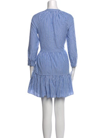 Veronica Beard Striped Mini Dress