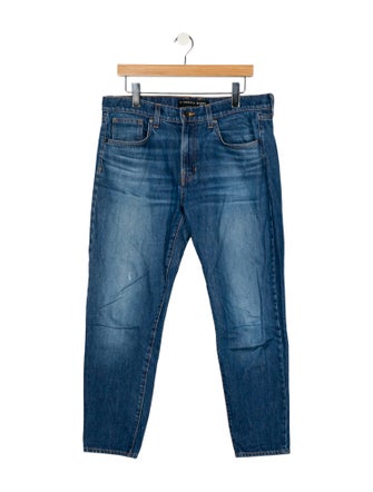 Veronica Beard High-Rise Straight Leg Jeans