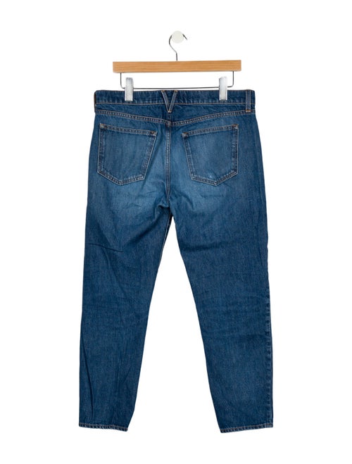 Veronica Beard High-Rise Straight Leg Jeans