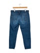 Veronica Beard High-Rise Straight Leg Jeans