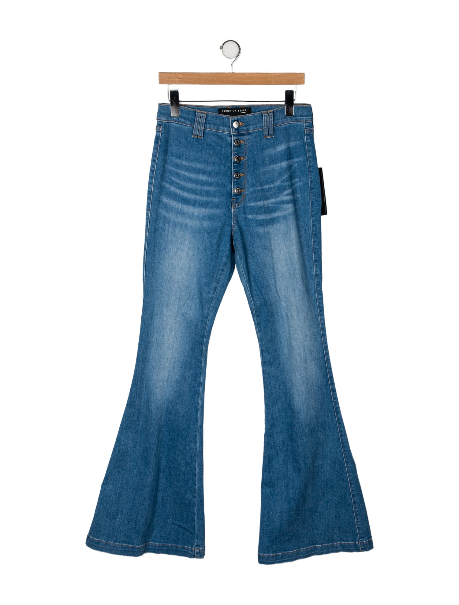 Veronica Beard High-Rise Wide Leg Jeans w/ Tags