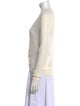 Veronica Beard Linen V-Neck Sweater