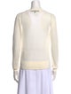 Veronica Beard Linen V-Neck Sweater