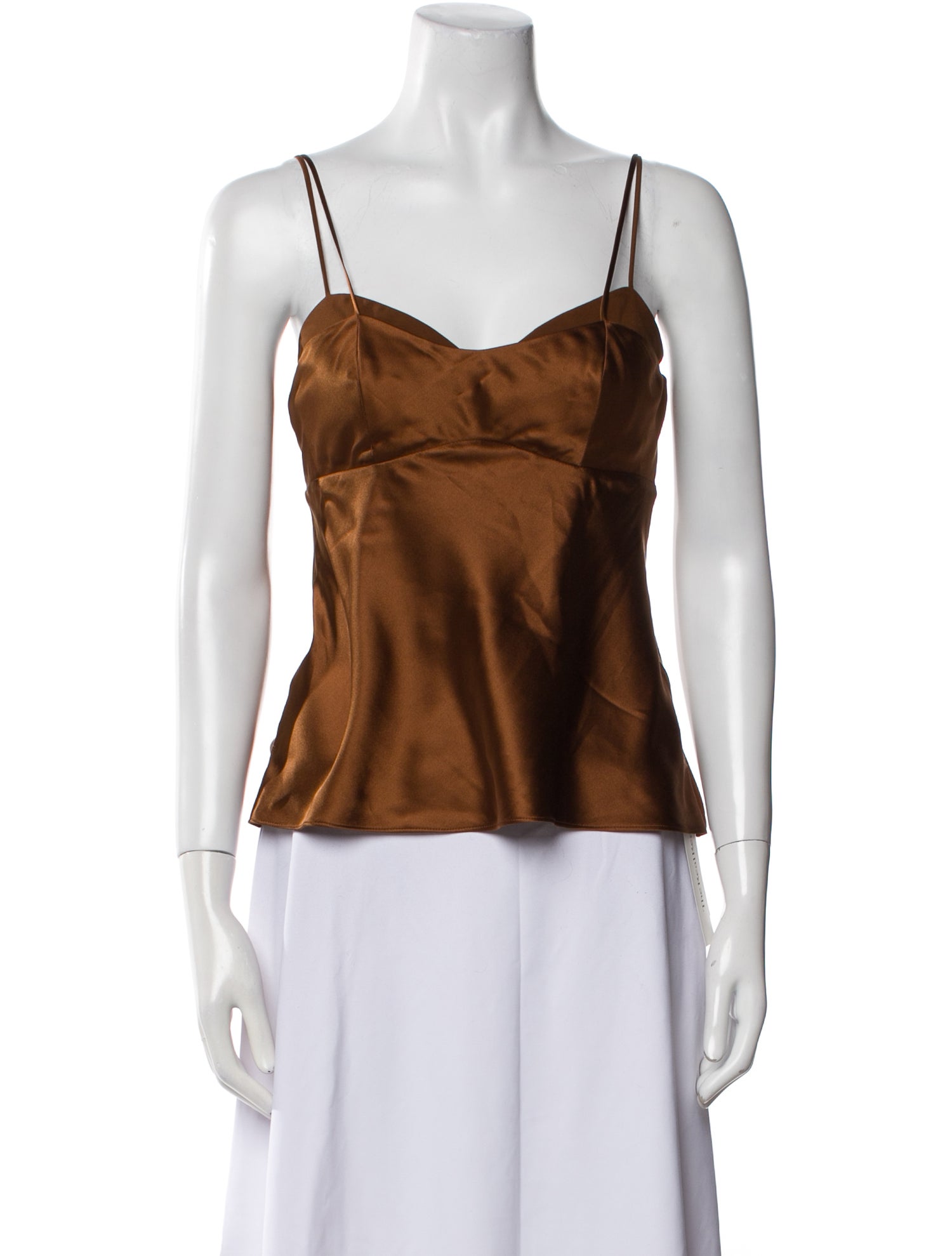 Veronica Beard Silk V-Neck Top