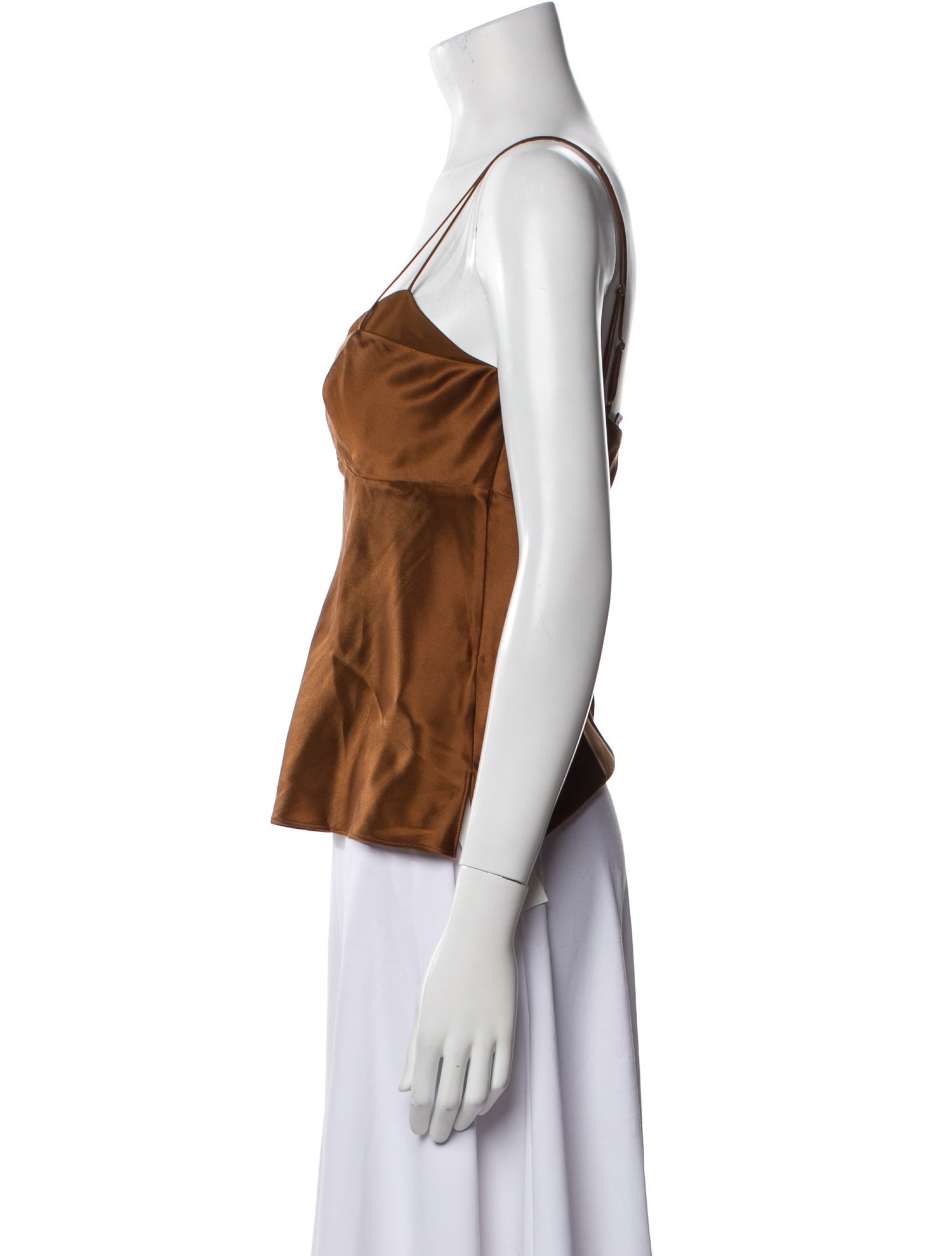 Veronica Beard Silk V-Neck Top