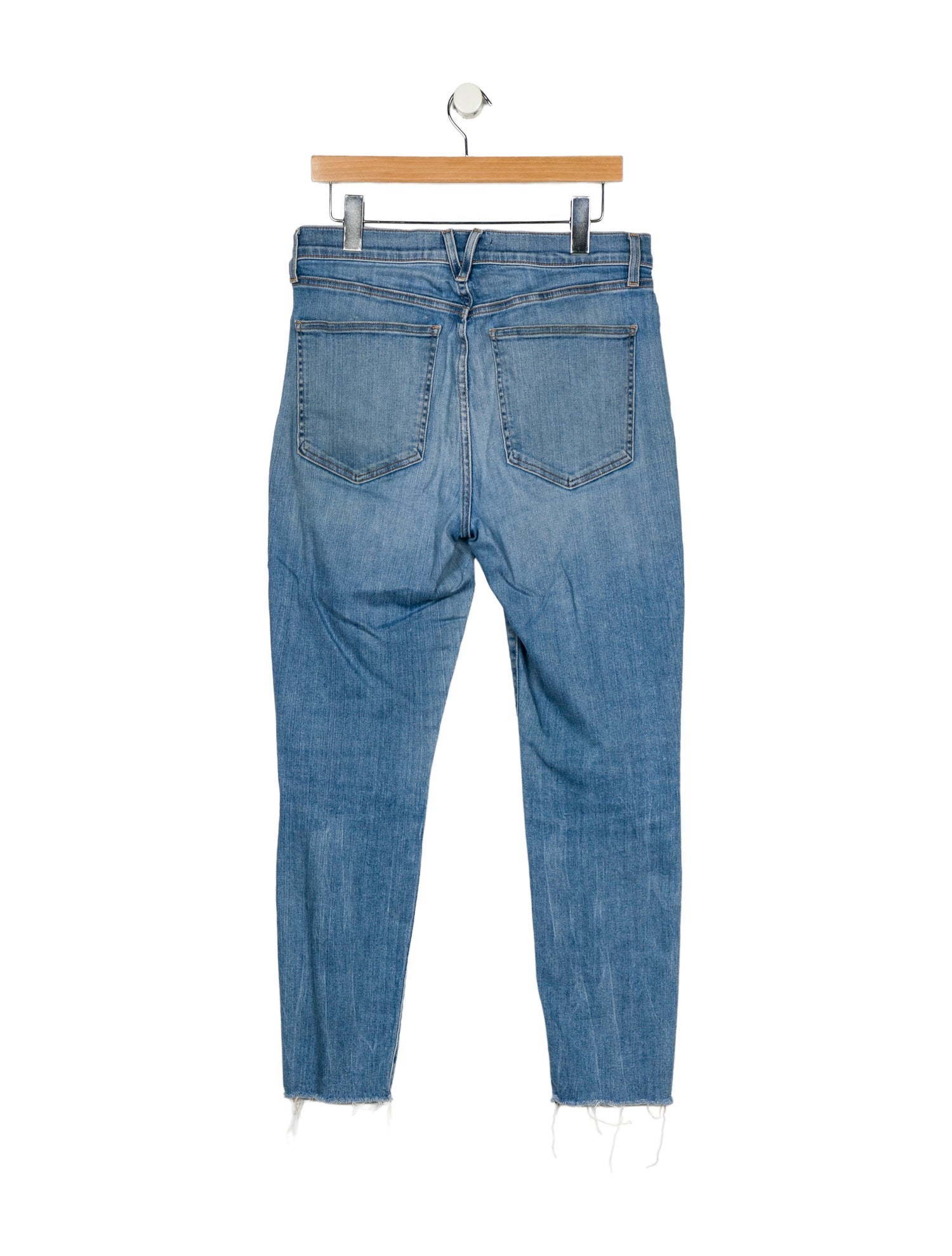 Veronica Beard High-Rise Skinny Leg Jeans