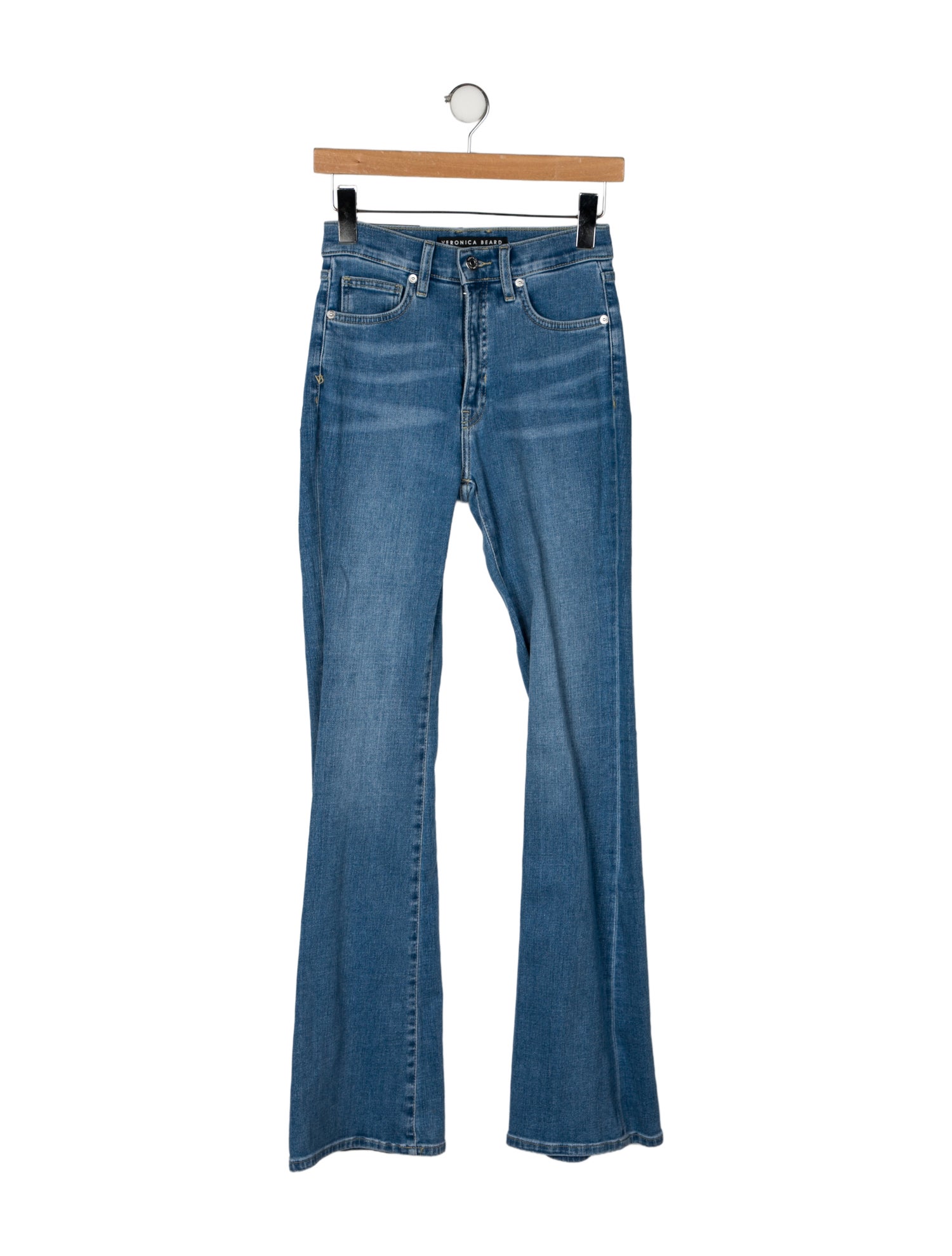 Veronica Beard Mid-Rise Wide Leg Jeans w/ Tags
