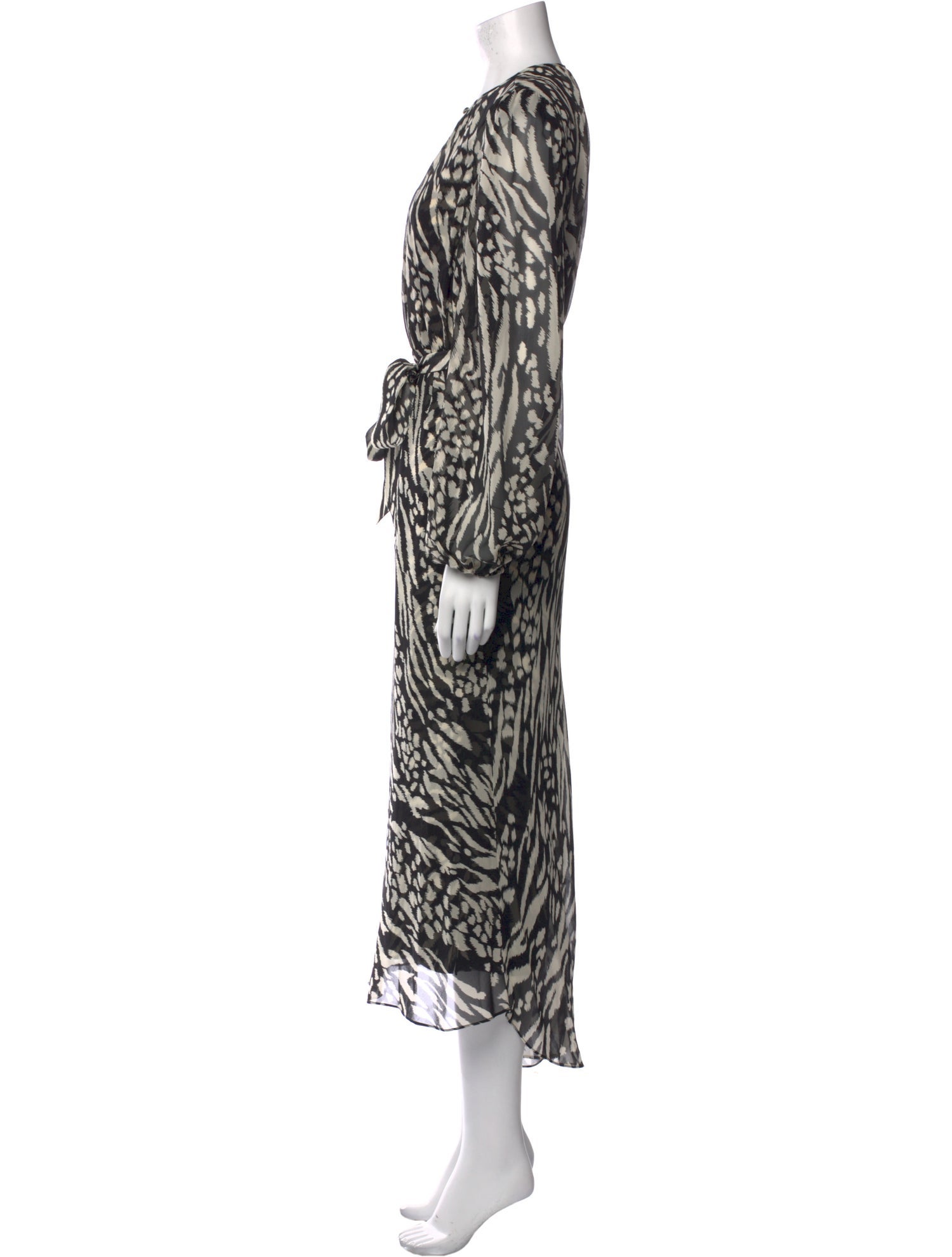 Veronica Beard Silk Long Dress