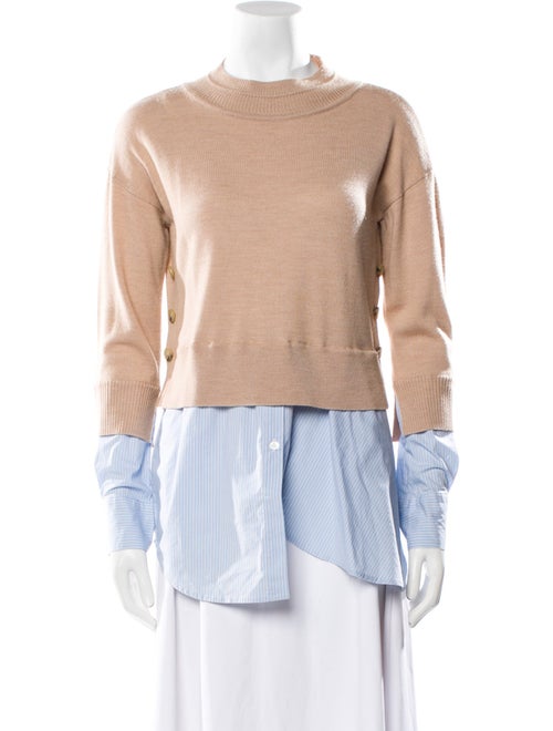 Veronica Beard Merino Wool Crew Neck Sweater