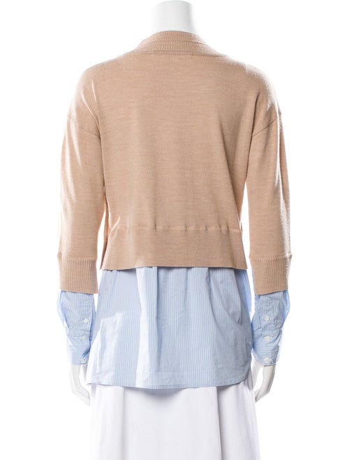 Veronica Beard Merino Wool Crew Neck Sweater