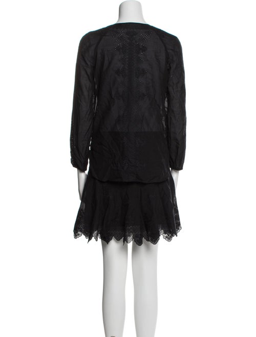 Veronica Beard Cutout Accent Skirt Set